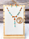 Cute As A Bow Necklace & Earrings Sets-Necklaces-Krush Kandy, Women's Online Fashion Boutique Located in Phoenix, Arizona (Scottsdale Area)