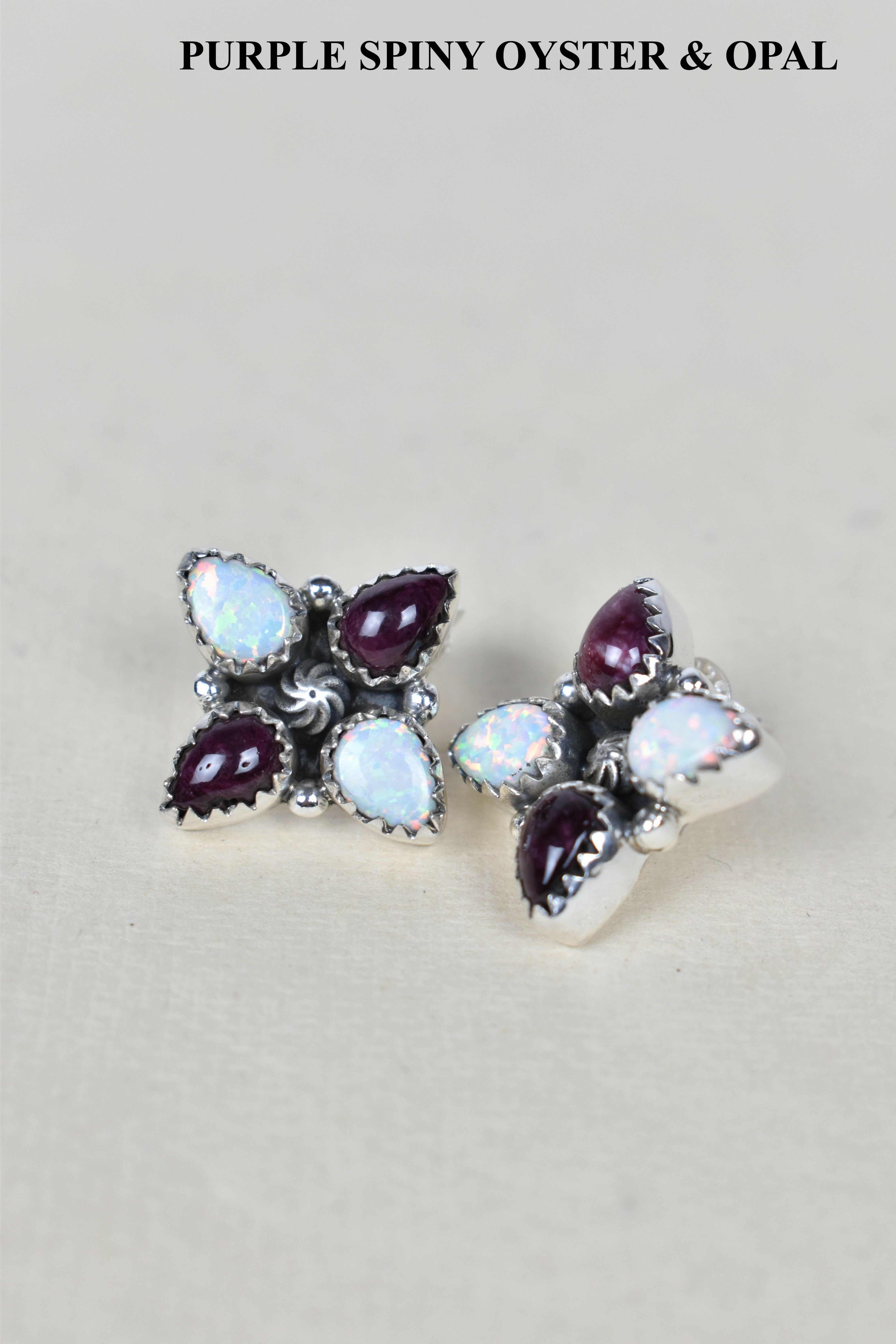 Shirley One of a Kind Stud Cluster Earrings-Stud Earrings-Krush Kandy, Women's Online Fashion Boutique Located in Phoenix, Arizona (Scottsdale Area)