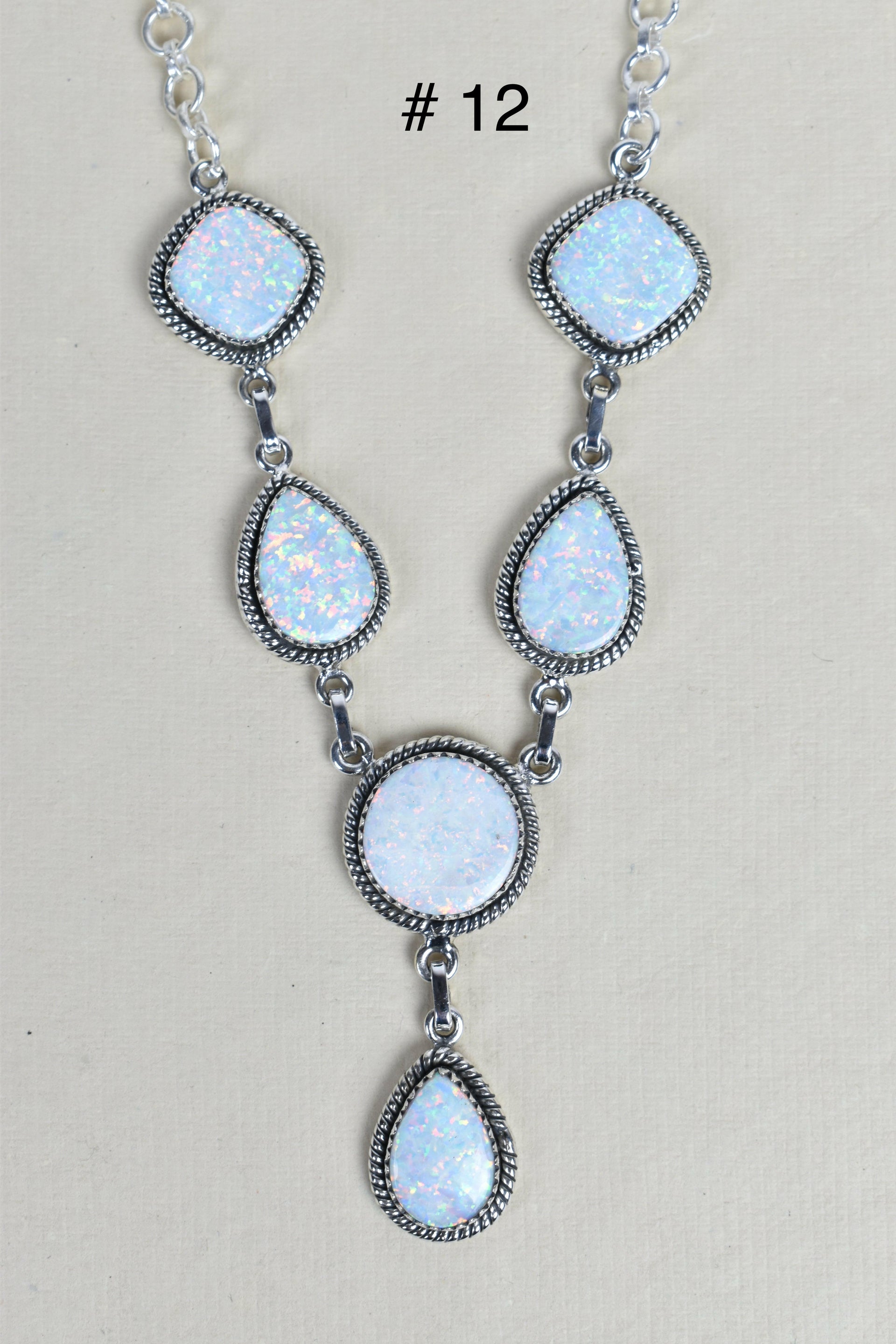 Sterling Silver Y Lariat Gemstone Necklace-Lariat and Y Necklaces-Krush Kandy, Women's Online Fashion Boutique Located in Phoenix, Arizona (Scottsdale Area)