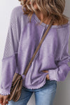 Casual Colorblock Pullover-Tops-Krush Kandy, Women's Online Fashion Boutique Located in Phoenix, Arizona (Scottsdale Area)