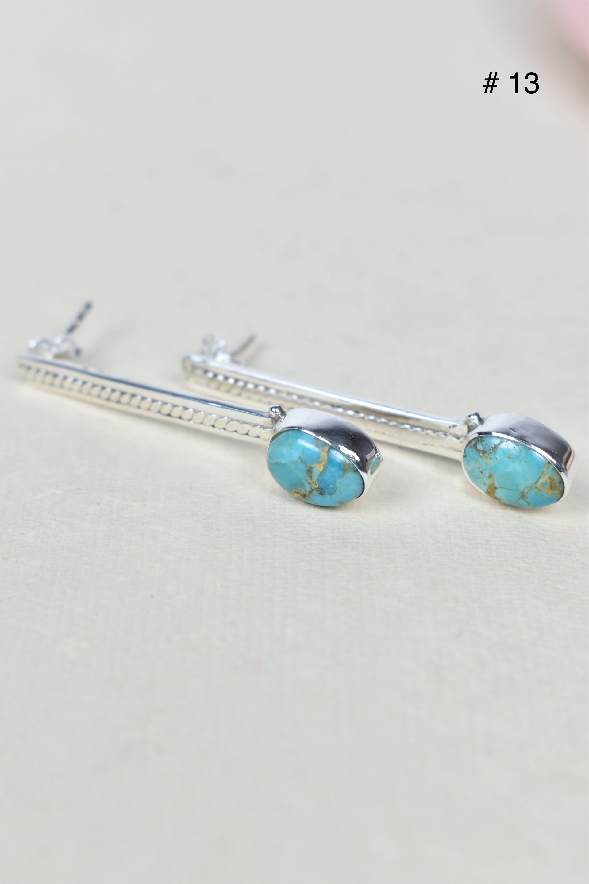 Silver Solitaire Bar Earrings-Drop Earrings-Krush Kandy, Women's Online Fashion Boutique Located in Phoenix, Arizona (Scottsdale Area)