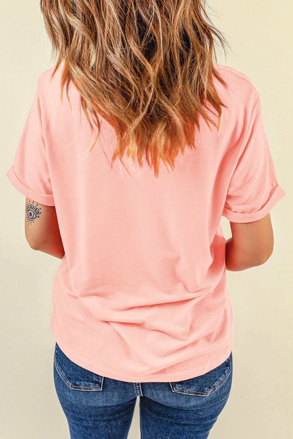 Polka Dot Bunny Graphic Tee-Graphic Tees-Krush Kandy, Women's Online Fashion Boutique Located in Phoenix, Arizona (Scottsdale Area)