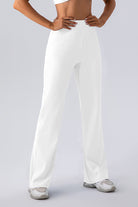 High Waist Straight Active Pants-Pants-Krush Kandy, Women's Online Fashion Boutique Located in Phoenix, Arizona (Scottsdale Area)