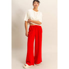 Stay Cute Wide Leg Pants-Sweatpants-Krush Kandy, Women's Online Fashion Boutique Located in Phoenix, Arizona (Scottsdale Area)