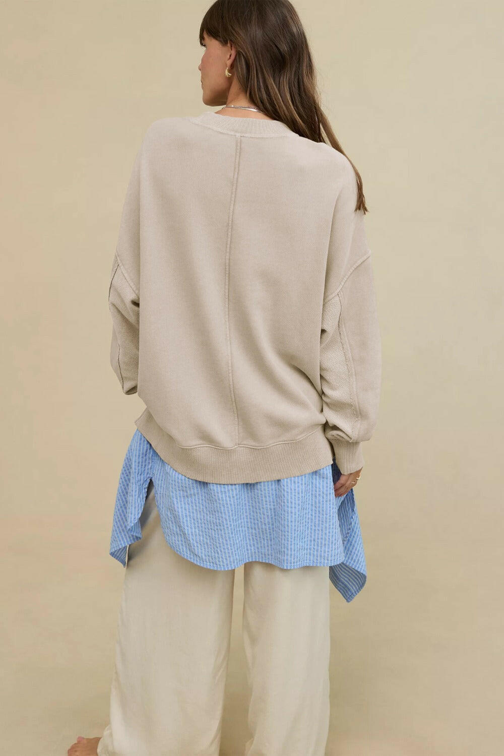 Long Sleeve Sweatshirt with Side Slit Design – Krush Kandy Long Sleeve Sweatshirt with Side Slit Design – Krush Kandy