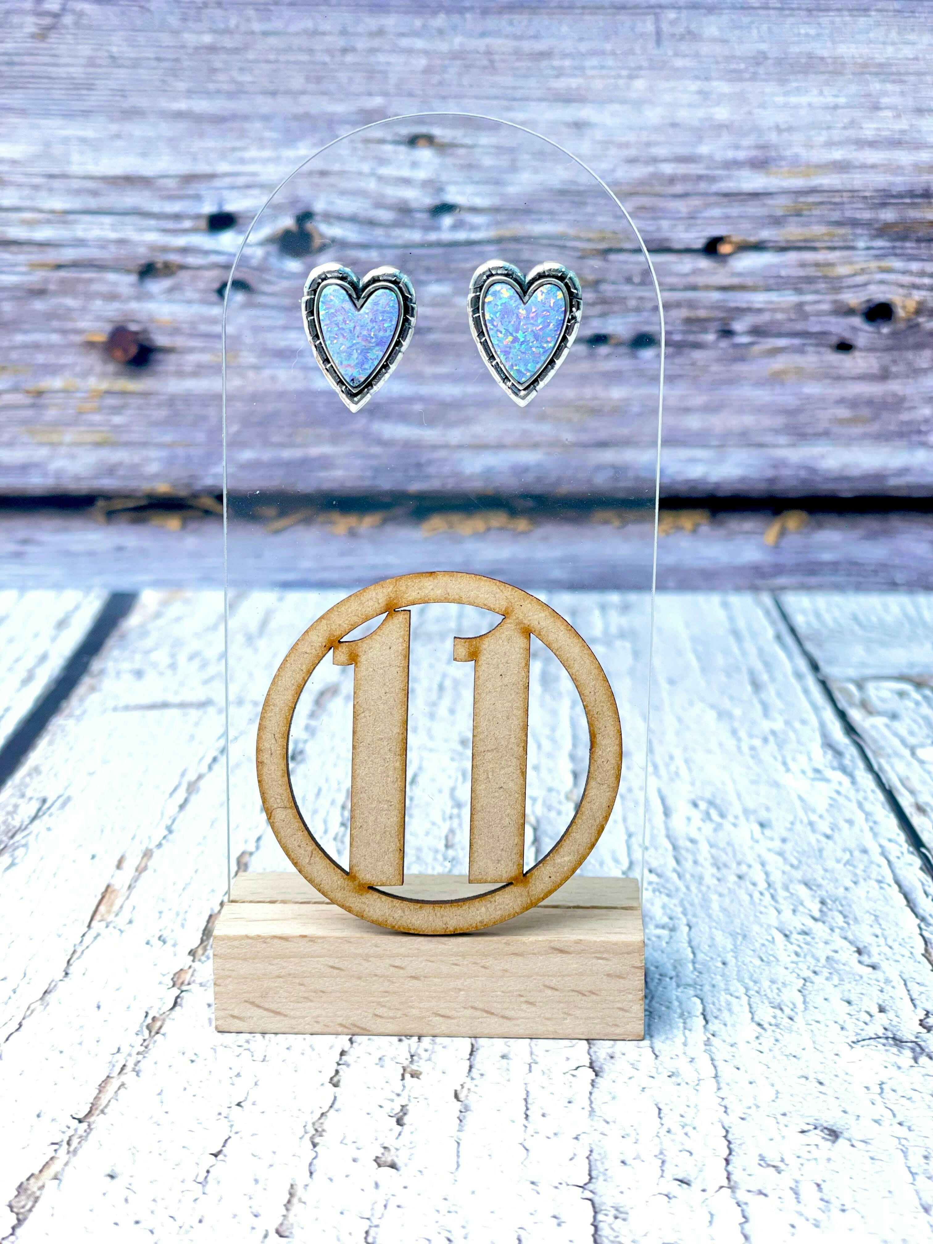 Love Is In The Air Heart Stud Earrings-Earrings-Krush Kandy, Women's Online Fashion Boutique Located in Phoenix, Arizona (Scottsdale Area)