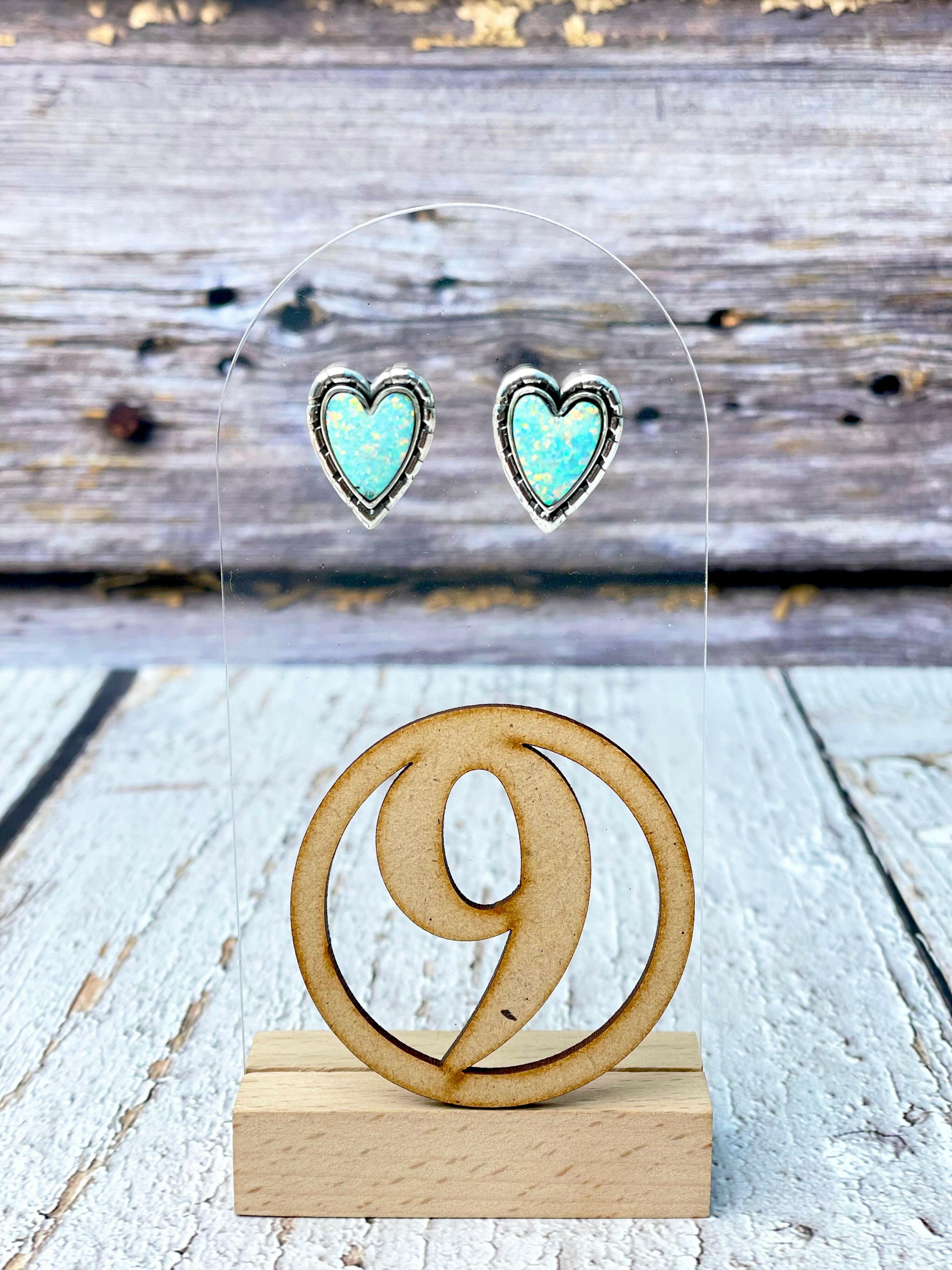 Love Is In The Air Heart Stud Earrings-Earrings-Krush Kandy, Women's Online Fashion Boutique Located in Phoenix, Arizona (Scottsdale Area)