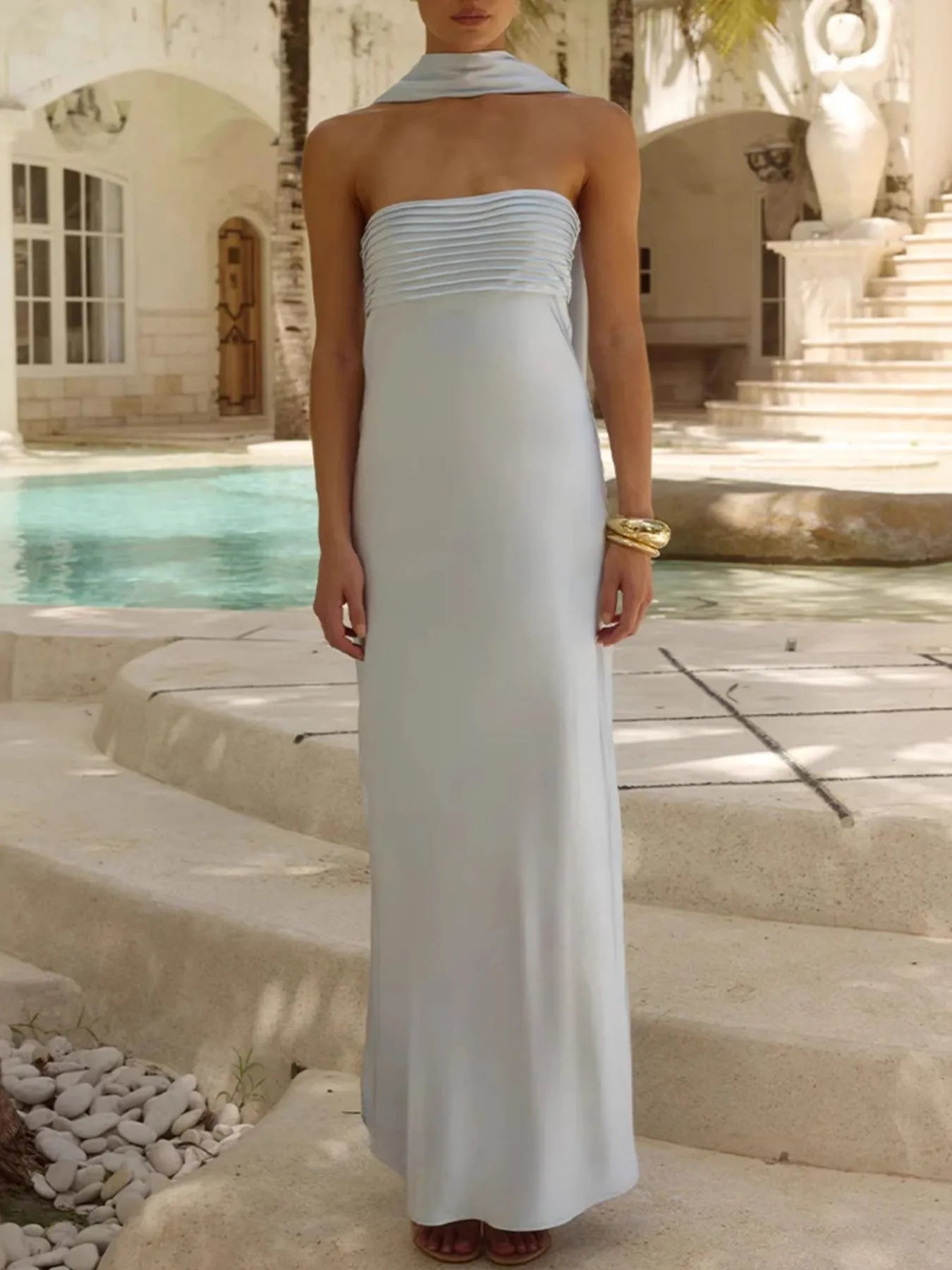 Tube Mermaid Maxi Dress-Dresses-Krush Kandy, Women's Online Fashion Boutique Located in Phoenix, Arizona (Scottsdale Area)