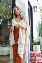 Embroidered Zig Zag Soft Kimono-Cardigans-Krush Kandy, Women's Online Fashion Boutique Located in Phoenix, Arizona (Scottsdale Area)