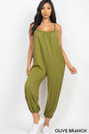Sleeveless Jogger Jumpsuit | S-3X-Jumpsuits & Rompers-Krush Kandy, Women's Online Fashion Boutique Located in Phoenix, Arizona (Scottsdale Area)