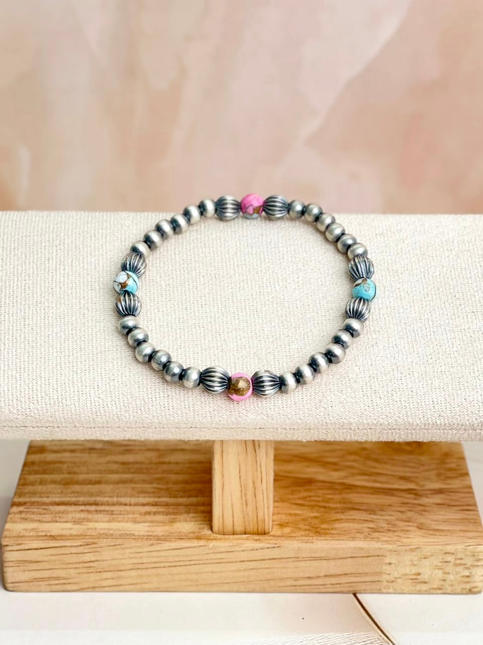 Cotton Kandy Desert Pearl Bracelet-Bracelets-Krush Kandy, Women's Online Fashion Boutique Located in Phoenix, Arizona (Scottsdale Area)
