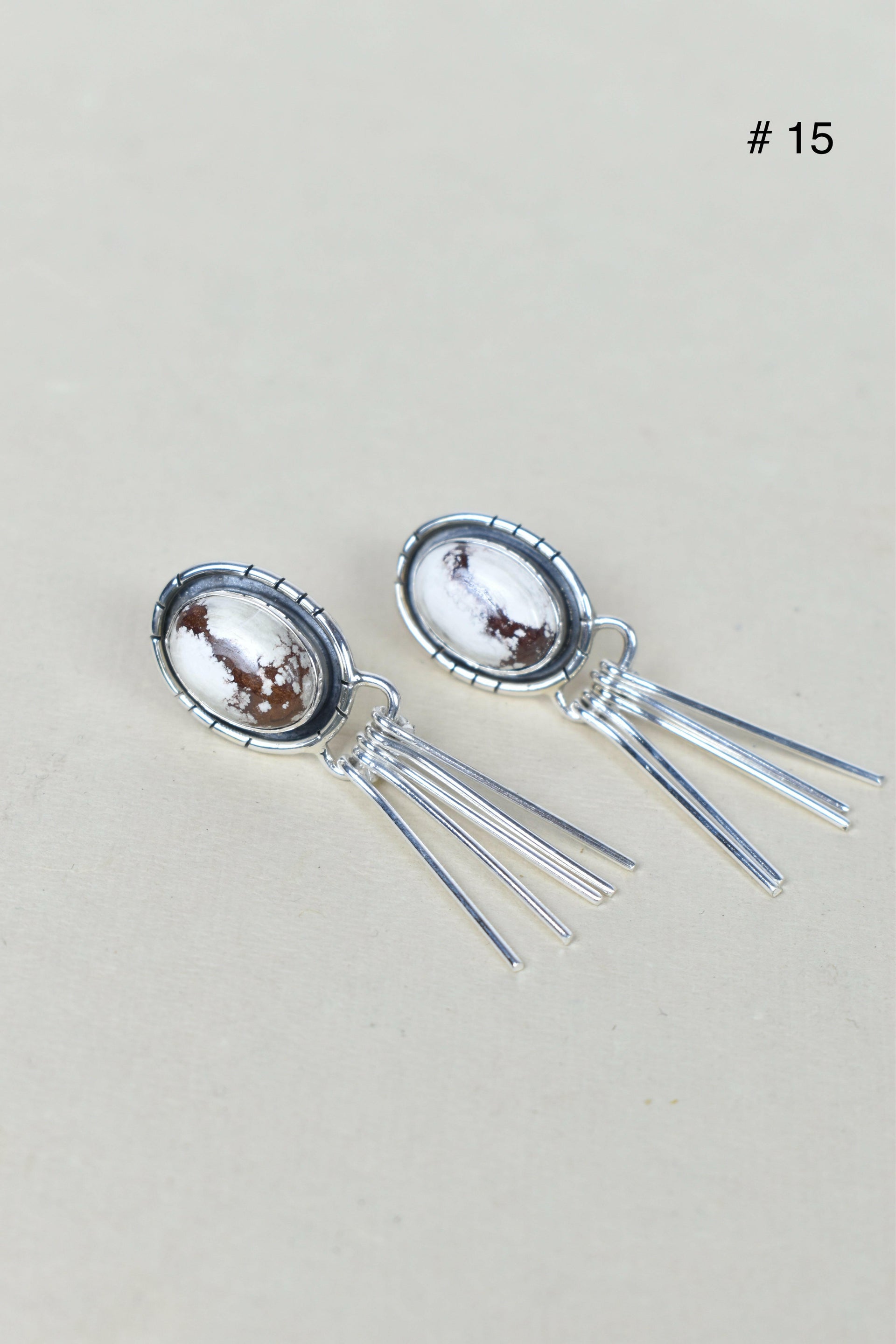 Solo Stone Sterling Cascade Earrings-Drop Earrings-Krush Kandy, Women's Online Fashion Boutique Located in Phoenix, Arizona (Scottsdale Area)