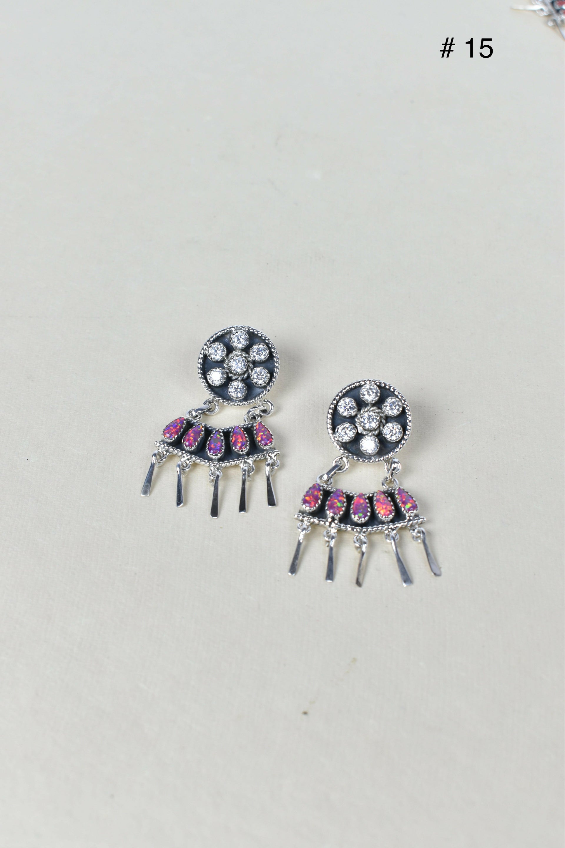 Give Em A Hand Jeweled Post Earrings-Stud Earrings-Krush Kandy, Women's Online Fashion Boutique Located in Phoenix, Arizona (Scottsdale Area)