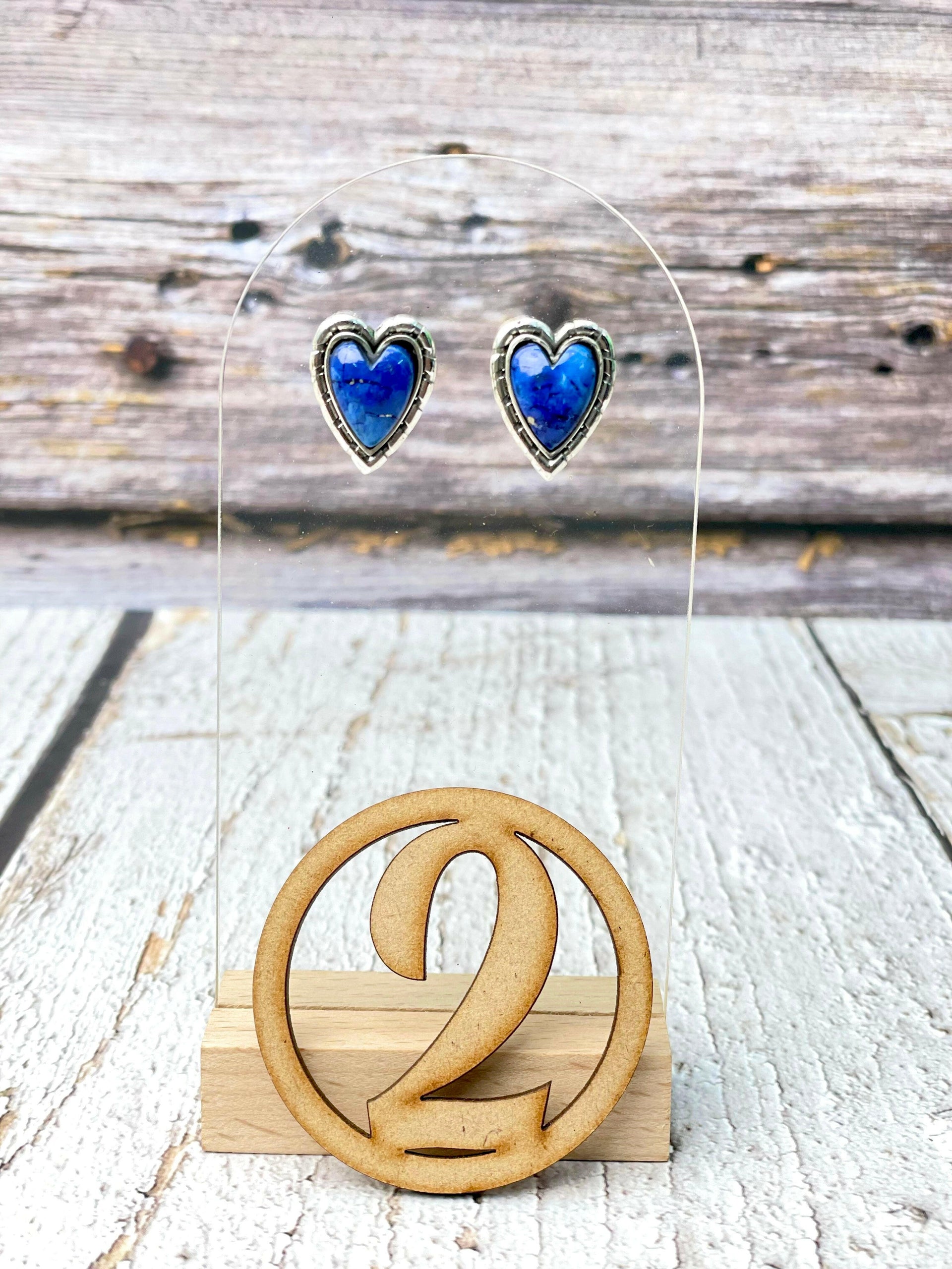 Love Is In The Air Heart Stud Earrings-Earrings-Krush Kandy, Women's Online Fashion Boutique Located in Phoenix, Arizona (Scottsdale Area)