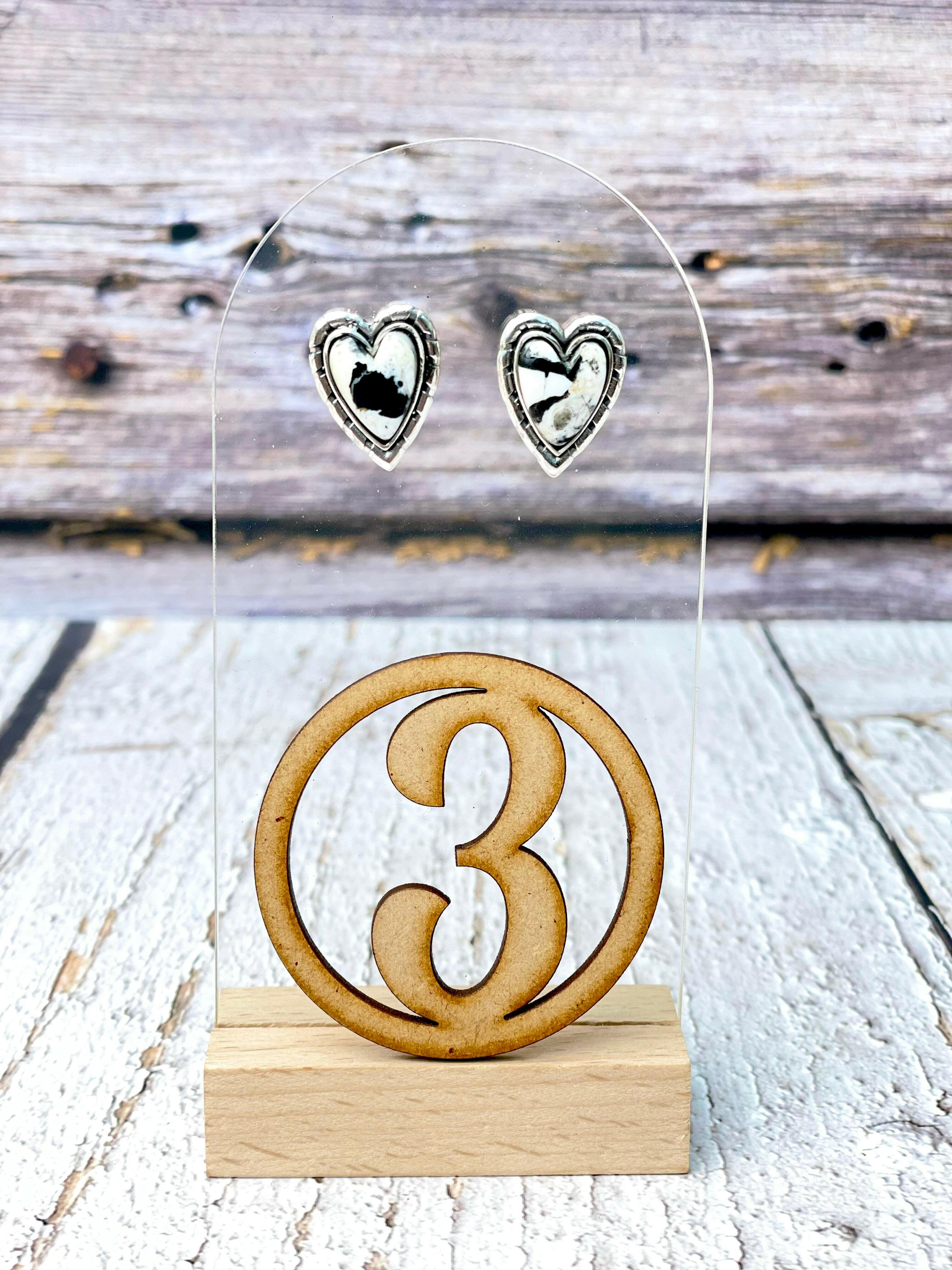 Love Is In The Air Heart Stud Earrings-Earrings-Krush Kandy, Women's Online Fashion Boutique Located in Phoenix, Arizona (Scottsdale Area)