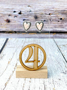 Love Is In The Air Heart Stud Earrings-Earrings-Krush Kandy, Women's Online Fashion Boutique Located in Phoenix, Arizona (Scottsdale Area)