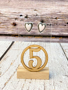 Love Is In The Air Heart Stud Earrings-Earrings-Krush Kandy, Women's Online Fashion Boutique Located in Phoenix, Arizona (Scottsdale Area)