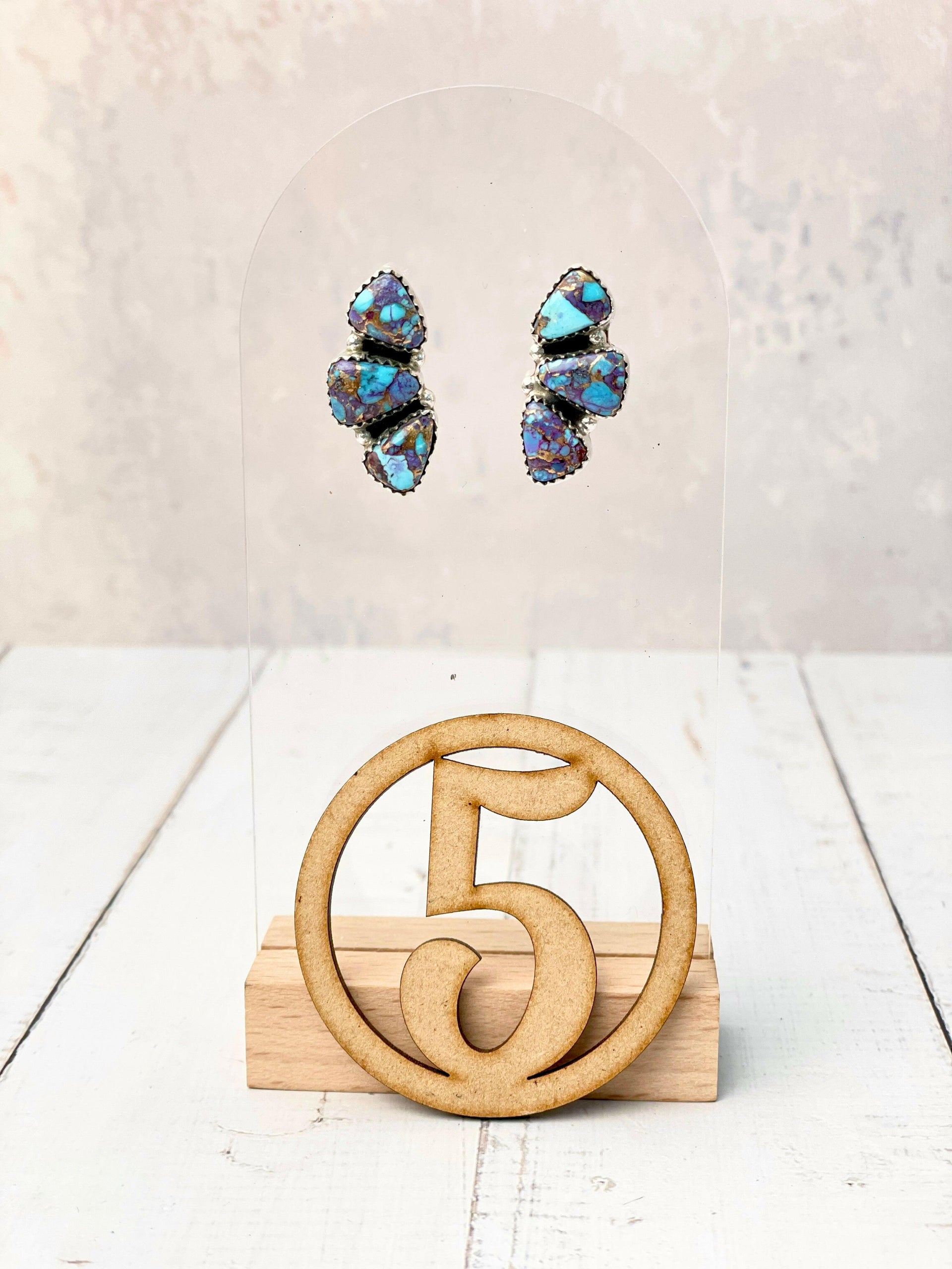 Half Of You Slab Earrings-Earrings-Krush Kandy, Women's Online Fashion Boutique Located in Phoenix, Arizona (Scottsdale Area)