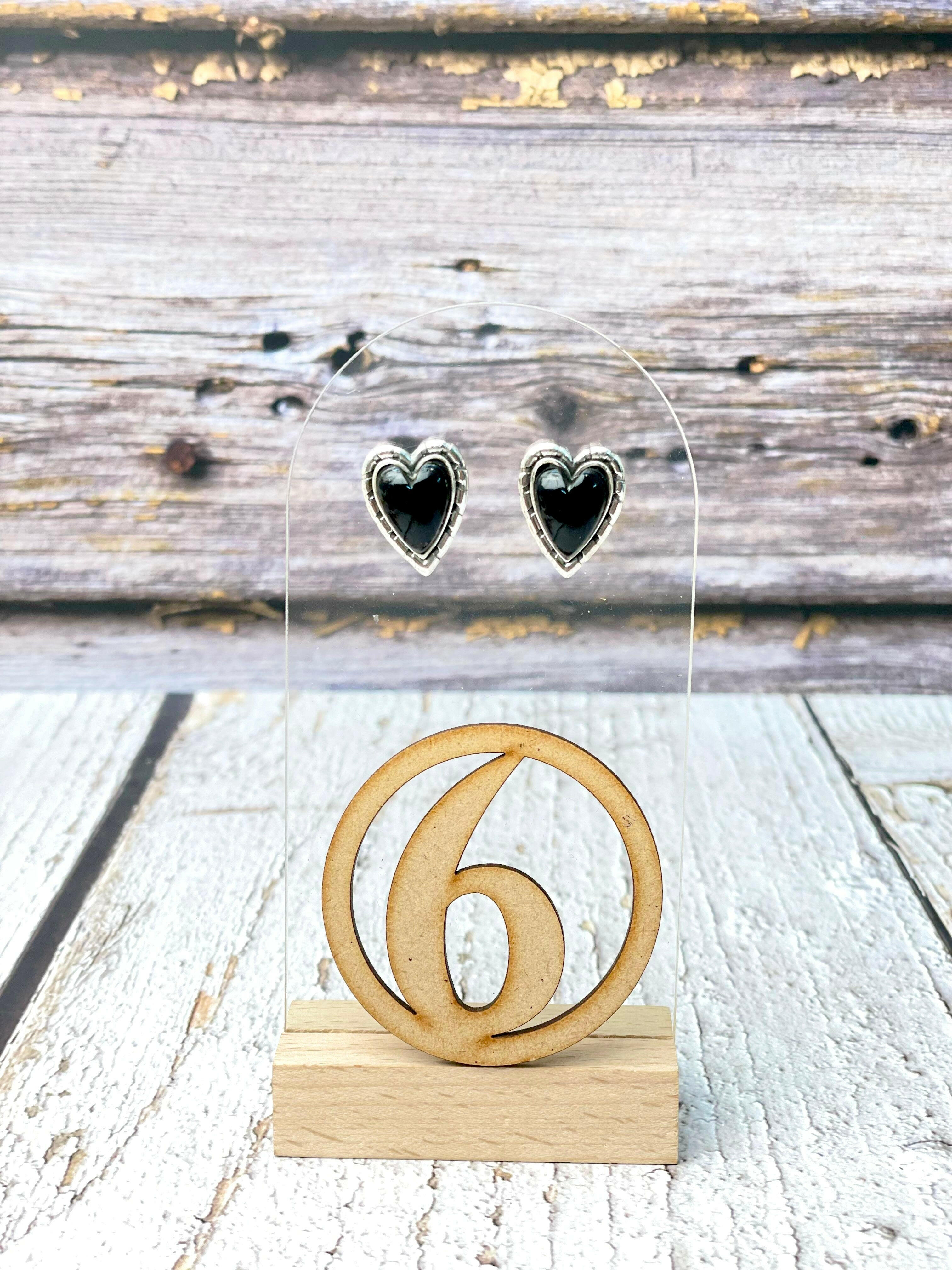 Love Is In The Air Heart Stud Earrings-Earrings-Krush Kandy, Women's Online Fashion Boutique Located in Phoenix, Arizona (Scottsdale Area)