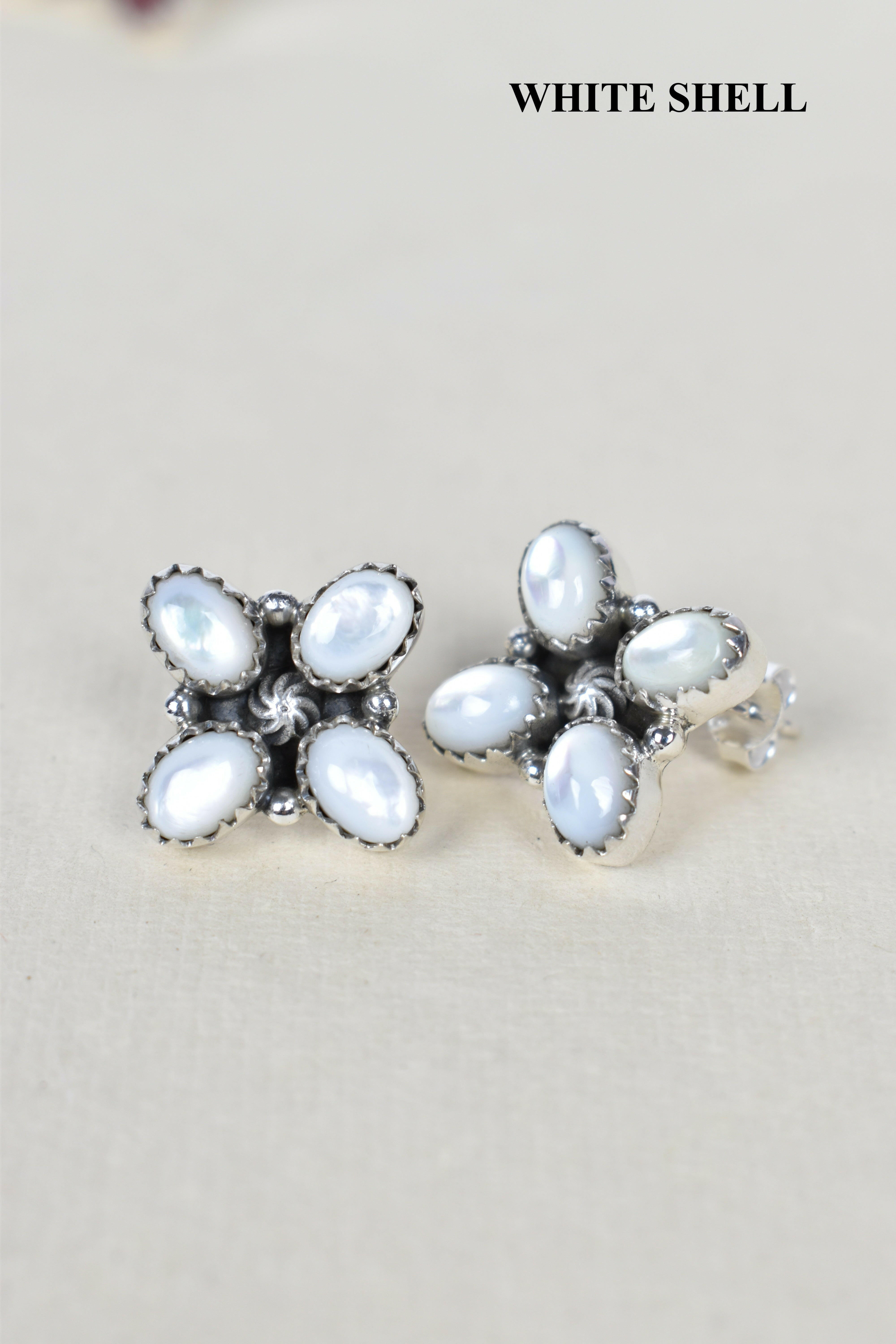 Shirley One of a Kind Stud Cluster Earrings-Stud Earrings-Krush Kandy, Women's Online Fashion Boutique Located in Phoenix, Arizona (Scottsdale Area)