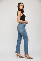 Mica Super High Rise Straight Leg Jeans-Denim-Krush Kandy, Women's Online Fashion Boutique Located in Phoenix, Arizona (Scottsdale Area)