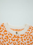 Leopard Drop Shoulder Chunky Knitted Cardigan-Sweater-Krush Kandy, Women's Online Fashion Boutique Located in Phoenix, Arizona (Scottsdale Area)