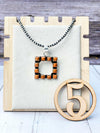 Square Dance Desert Pearl Stone Necklaces-Necklaces-Krush Kandy, Women's Online Fashion Boutique Located in Phoenix, Arizona (Scottsdale Area)