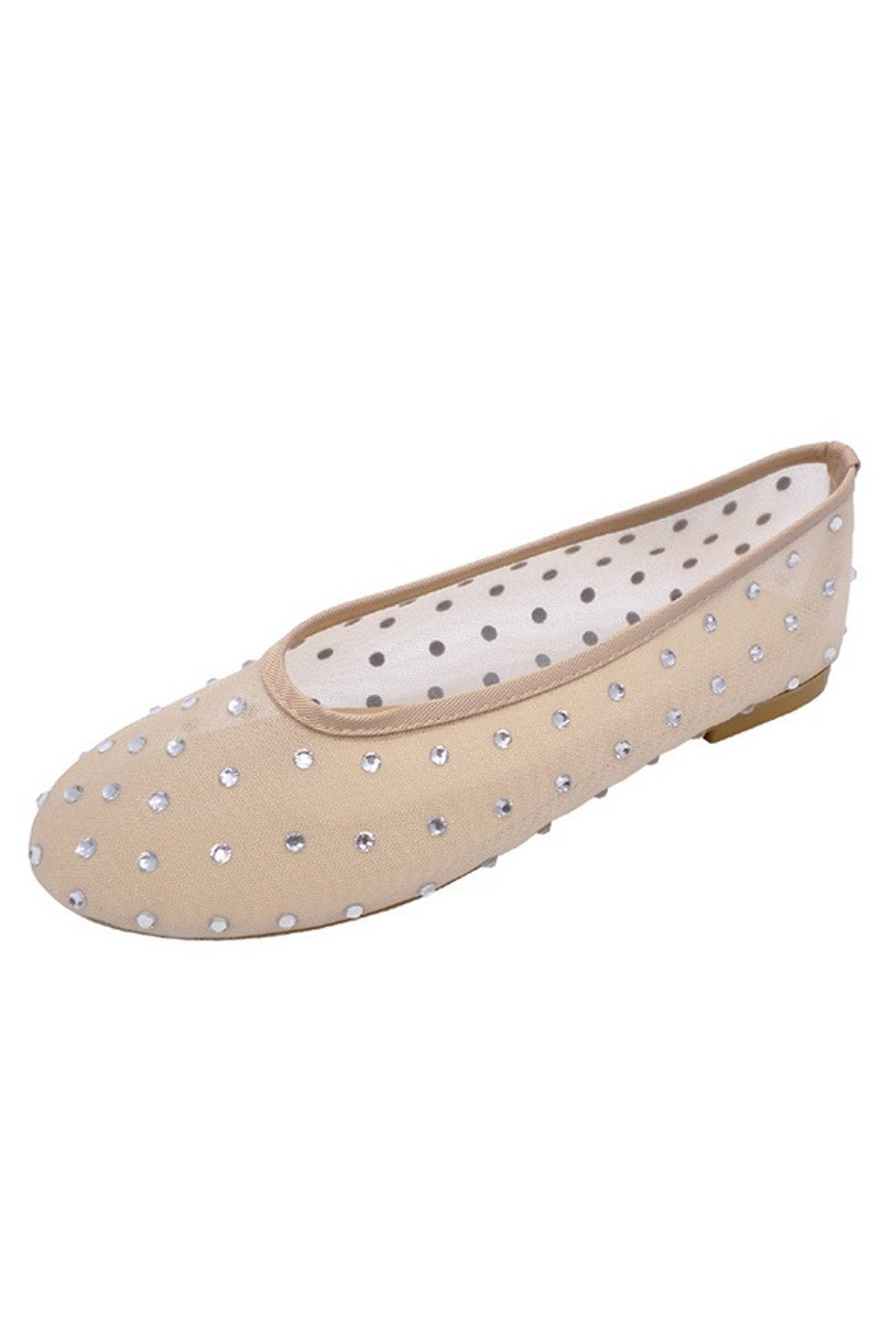 Crystal Mesh Ballet Flat-Shoes-Krush Kandy, Women's Online Fashion Boutique Located in Phoenix, Arizona (Scottsdale Area)