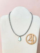 Plaoma Boho Desert Pearls Necklace-Necklaces-Krush Kandy, Women's Online Fashion Boutique Located in Phoenix, Arizona (Scottsdale Area)