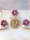Fiery Jasper Blossom Rings-Rings-Krush Kandy, Women's Online Fashion Boutique Located in Phoenix, Arizona (Scottsdale Area)