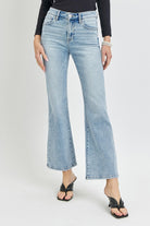 RISEN Full Size High Rise Ankle Flare Jeans-Krush Kandy, Women's Online Fashion Boutique Located in Phoenix, Arizona (Scottsdale Area)