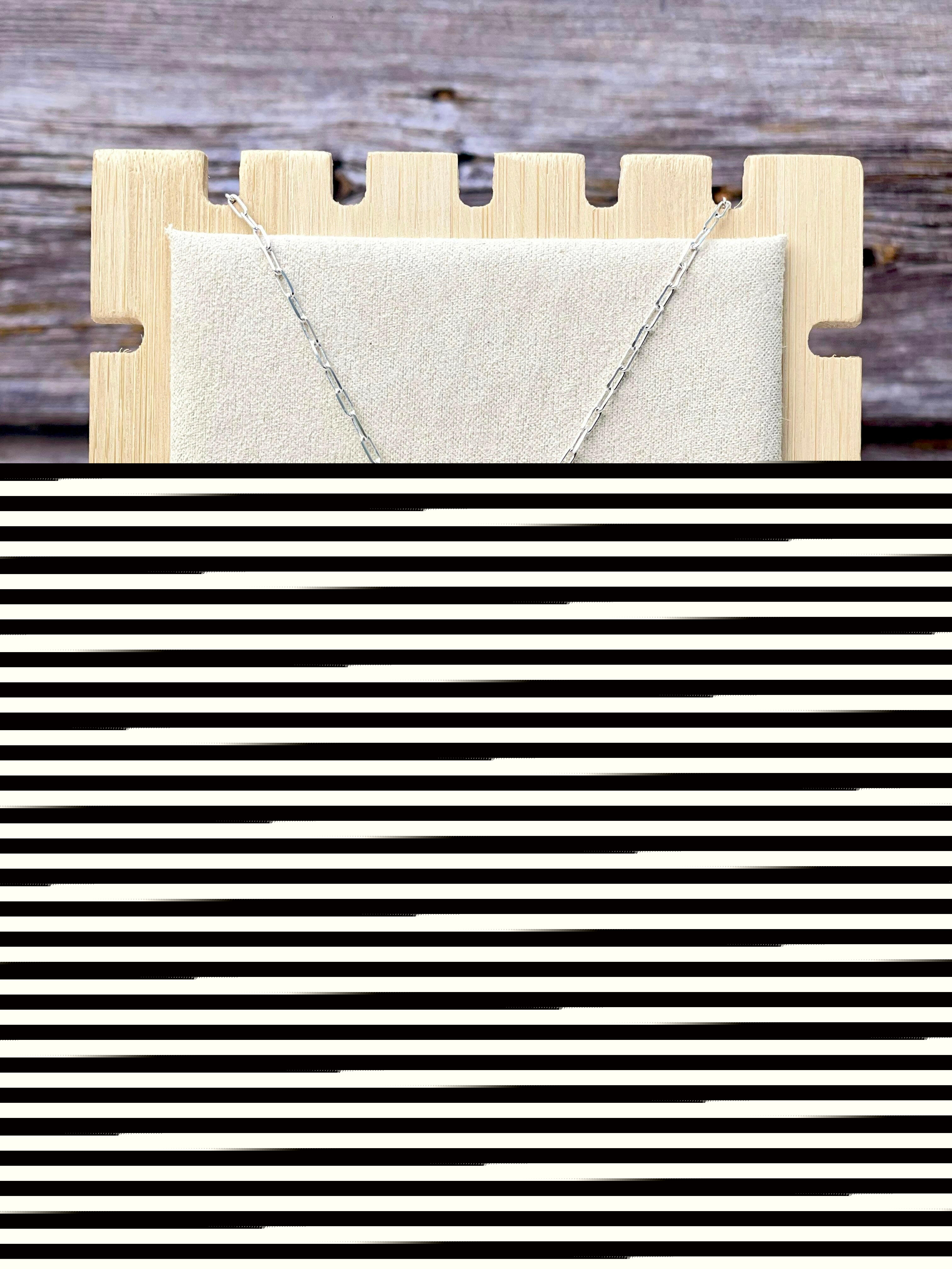 Full Of Love Heart Slab Necklace-Necklaces-Krush Kandy, Women's Online Fashion Boutique Located in Phoenix, Arizona (Scottsdale Area)