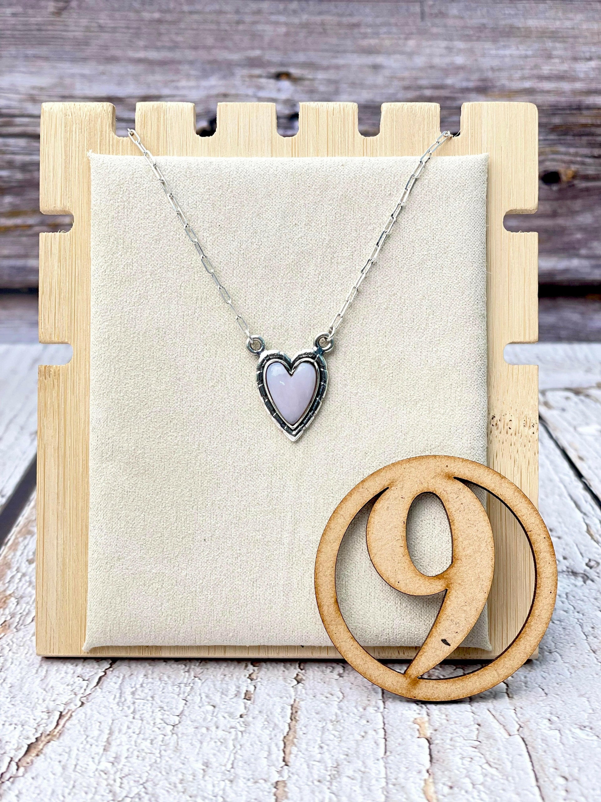 Full Of Love Heart Slab Necklace-Necklaces-Krush Kandy, Women's Online Fashion Boutique Located in Phoenix, Arizona (Scottsdale Area)