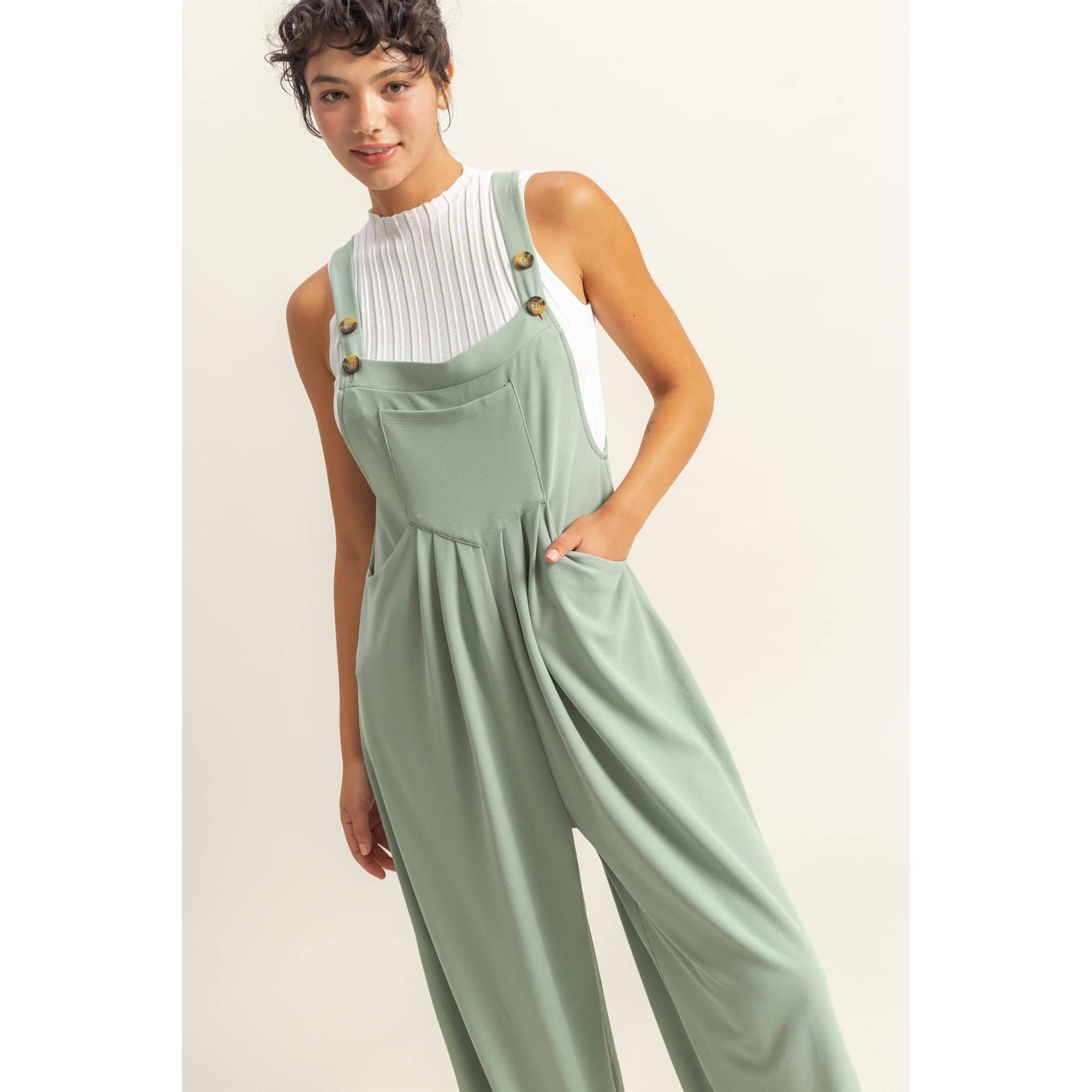 Laid-Back Luxe Wide Leg Jumpsuit-Jumpsuits & Rompers-Krush Kandy, Women's Online Fashion Boutique Located in Phoenix, Arizona (Scottsdale Area)