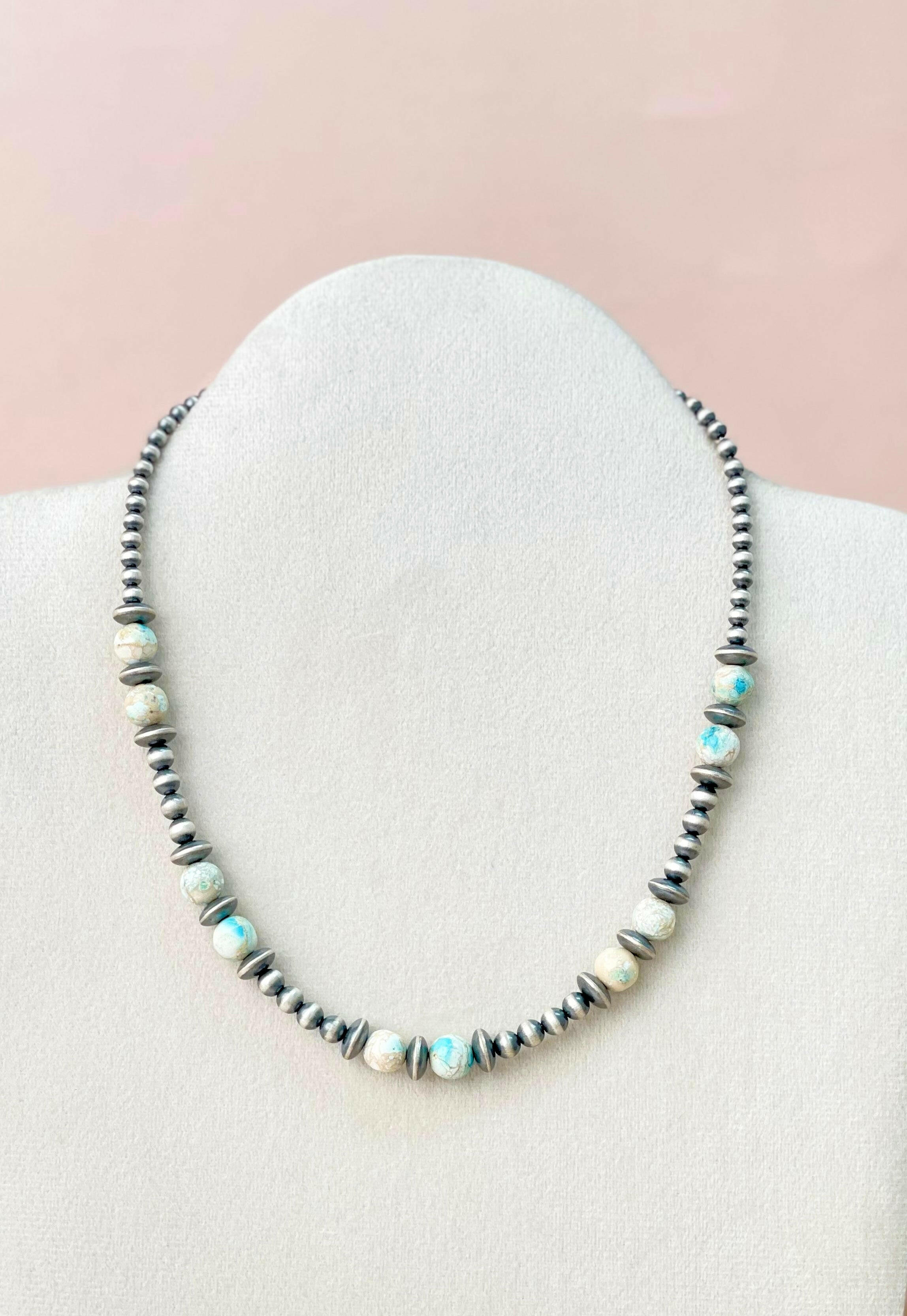 Desert Jasper Beads Necklace MADE TO ORDER-Necklaces-Krush Kandy, Women's Online Fashion Boutique Located in Phoenix, Arizona (Scottsdale Area)