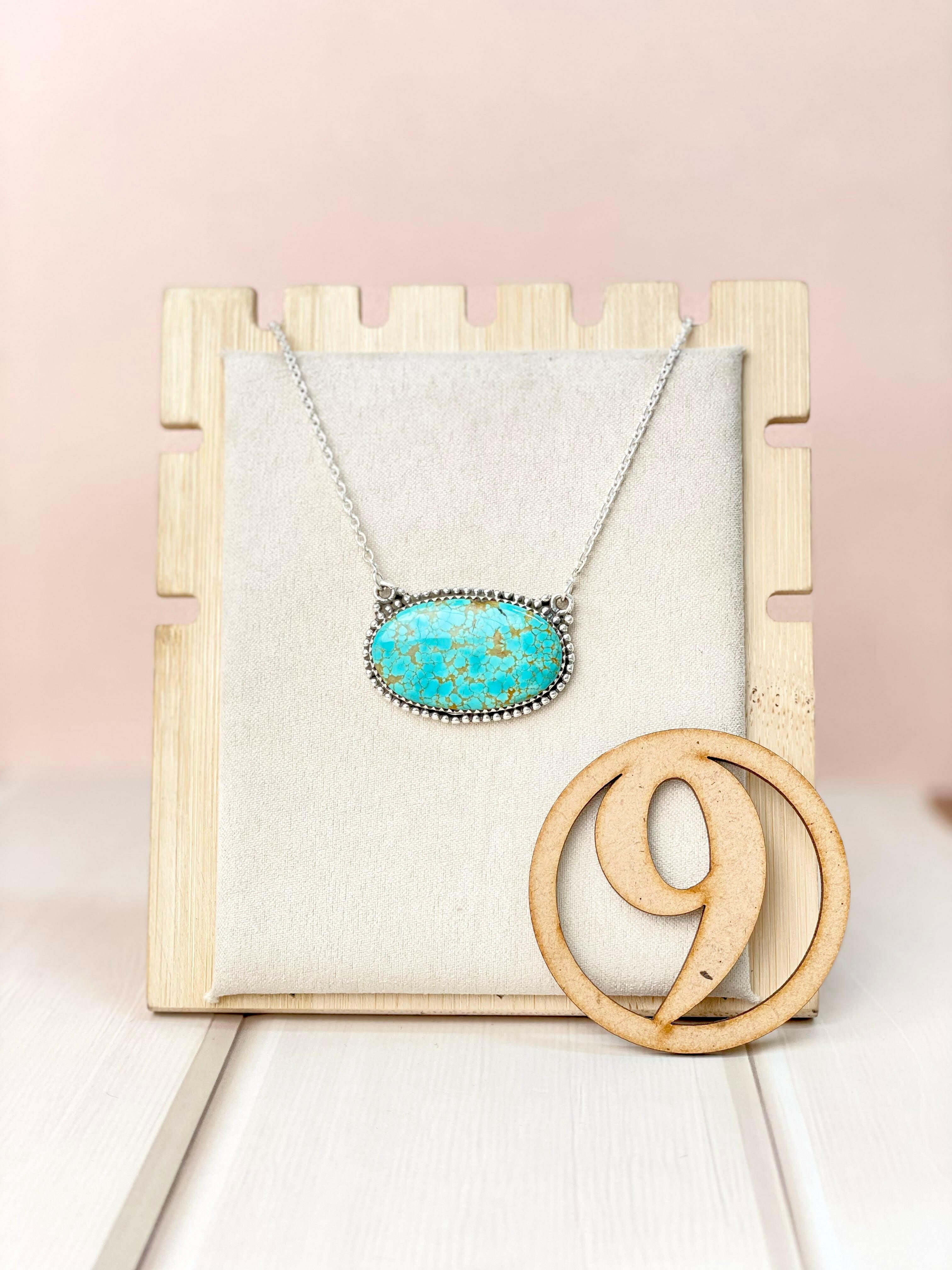 No. 8 Slab Chain Pendants Bno. 3-Necklaces-Krush Kandy, Women's Online Fashion Boutique Located in Phoenix, Arizona (Scottsdale Area)