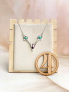 Wild Triad Floral Necklaces no22-Necklaces-Krush Kandy, Women's Online Fashion Boutique Located in Phoenix, Arizona (Scottsdale Area)