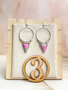 Southwest Triad Hoops sno 16-Earrings-Krush Kandy, Women's Online Fashion Boutique Located in Phoenix, Arizona (Scottsdale Area)