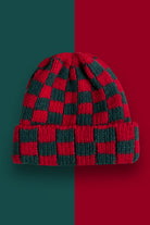 Trailblazer Beanie: Red & Black Checkered Edition-Hats-Krush Kandy, Women's Online Fashion Boutique Located in Phoenix, Arizona (Scottsdale Area)