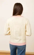 Beige and Pink Nutcracker Sweater-Tops-Krush Kandy, Women's Online Fashion Boutique Located in Phoenix, Arizona (Scottsdale Area)