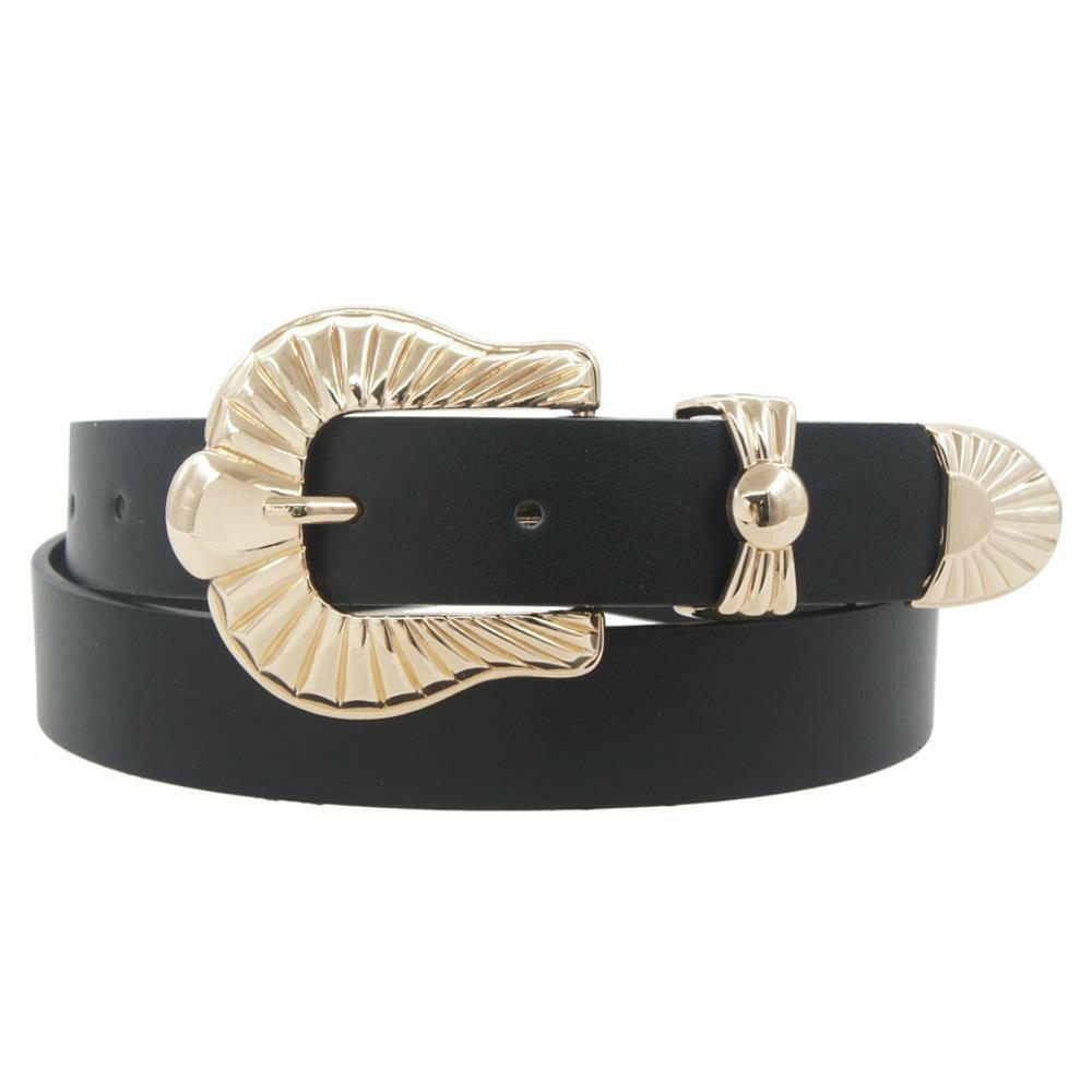 Western Style Black Belt-Belts-Krush Kandy, Women's Online Fashion Boutique Located in Phoenix, Arizona (Scottsdale Area)
