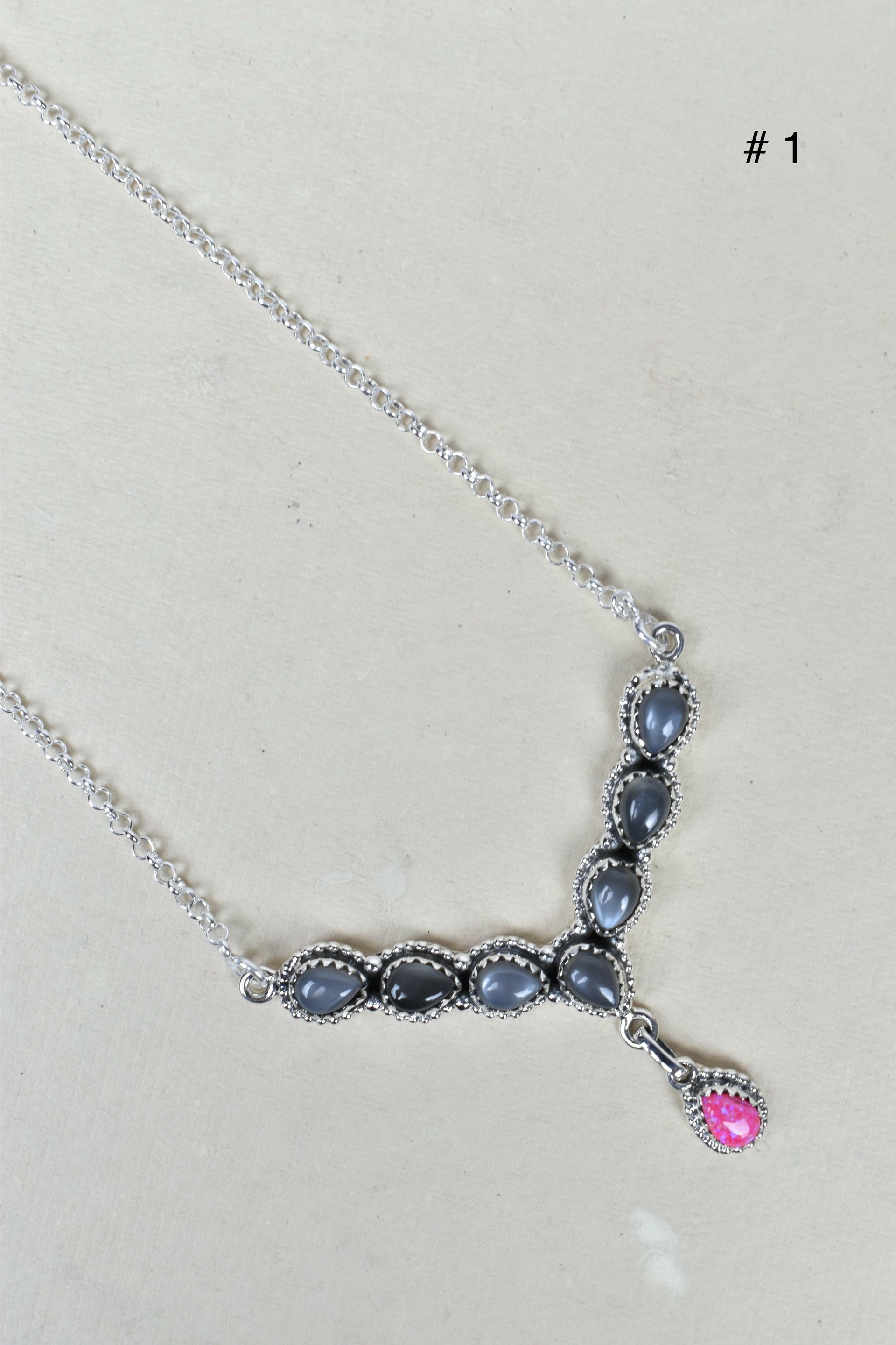 Y Knot Sterling Silver Necklace-Lariat and Y Necklaces-Krush Kandy, Women's Online Fashion Boutique Located in Phoenix, Arizona (Scottsdale Area)