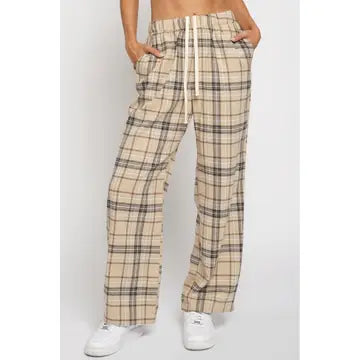 Plaid Flannel Pants-Bottoms-Krush Kandy, Women's Online Fashion Boutique Located in Phoenix, Arizona (Scottsdale Area)