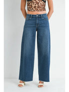 Relaxed Wide Leg Jeans-Jeans-Krush Kandy, Women's Online Fashion Boutique Located in Phoenix, Arizona (Scottsdale Area)