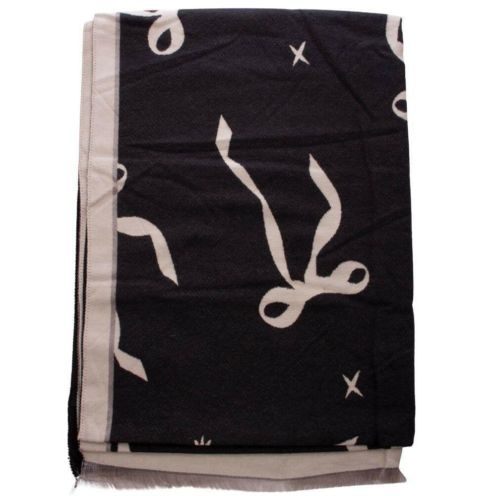 Ribbon Design Frayed Edge Oblong Scarf-Scarves-Krush Kandy, Women's Online Fashion Boutique Located in Phoenix, Arizona (Scottsdale Area)