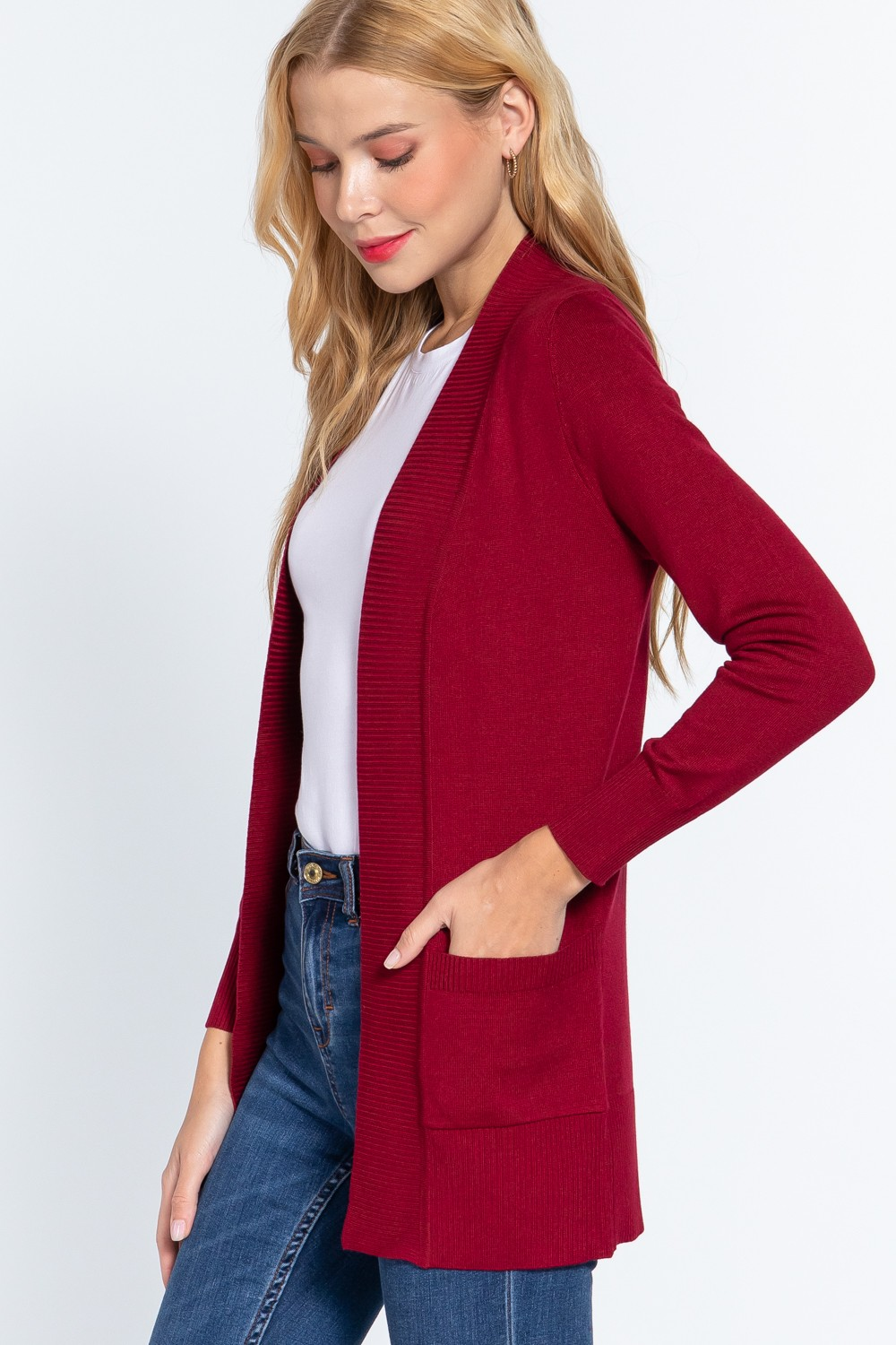 Fireside Story Open Cardigan Sweater-Sweaters-Krush Kandy, Women's Online Fashion Boutique Located in Phoenix, Arizona (Scottsdale Area)