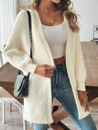 Open Front Long Sleeve Cardigan-Krush Kandy, Women's Online Fashion Boutique Located in Phoenix, Arizona (Scottsdale Area)