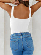 Solid Color Wide Strap Cami-Krush Kandy, Women's Online Fashion Boutique Located in Phoenix, Arizona (Scottsdale Area)