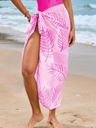 Cutout Sweetheart Neck One-Piece Swimwear and Cover-Up Swim Set-Swimwear-Krush Kandy, Women's Online Fashion Boutique Located in Phoenix, Arizona (Scottsdale Area)