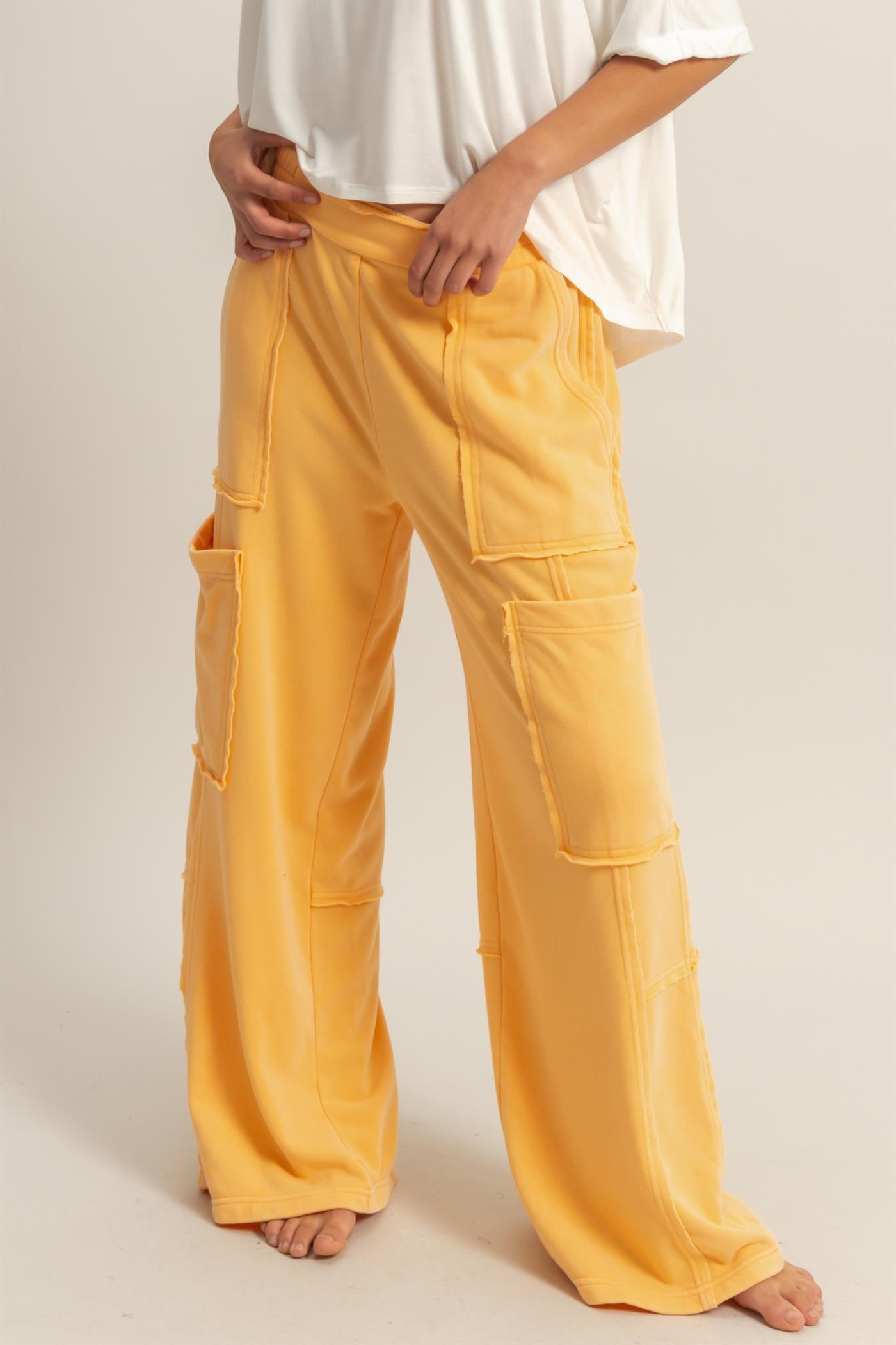 Oversized Utility Sweatpants-Pants-Krush Kandy, Women's Online Fashion Boutique Located in Phoenix, Arizona (Scottsdale Area)